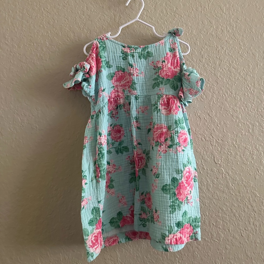 Mud Pie Muslin Cotton Floral Dress 5T